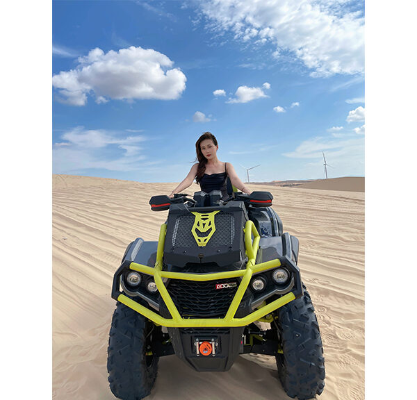 tham quan tại đồi cát bay