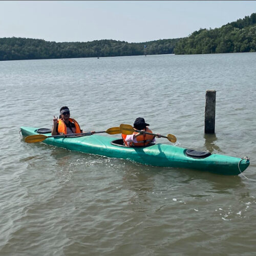 Tour Khu Du Lịch Sinh Thái Dần Xây Chèo Thuyền KAYAK