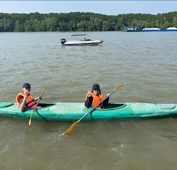 Chèo thuyền kayak